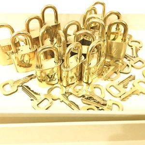 Authentic Louis Vuitton Lock and Key